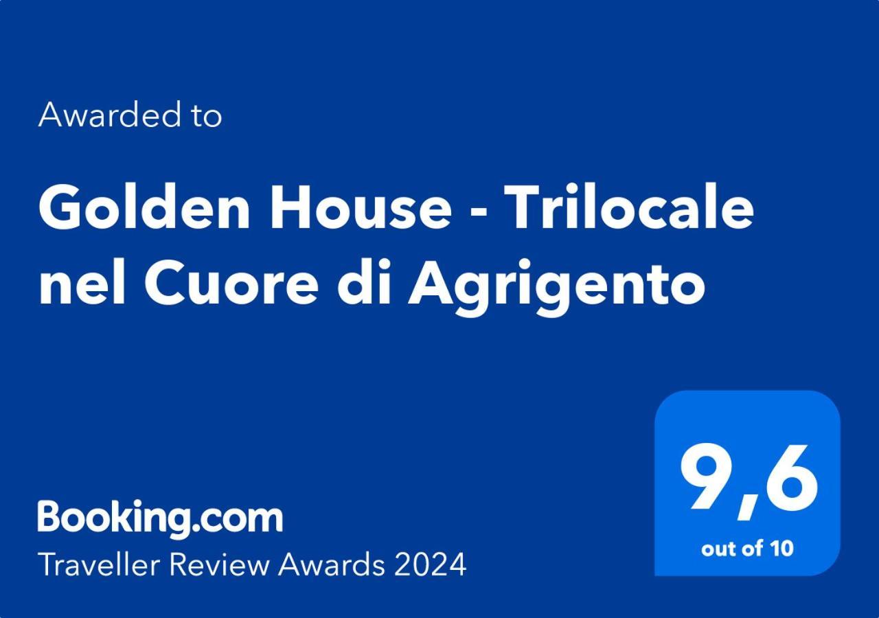 Golden House - Trilocale Nel Cuore Di Агридженто Екстериор снимка